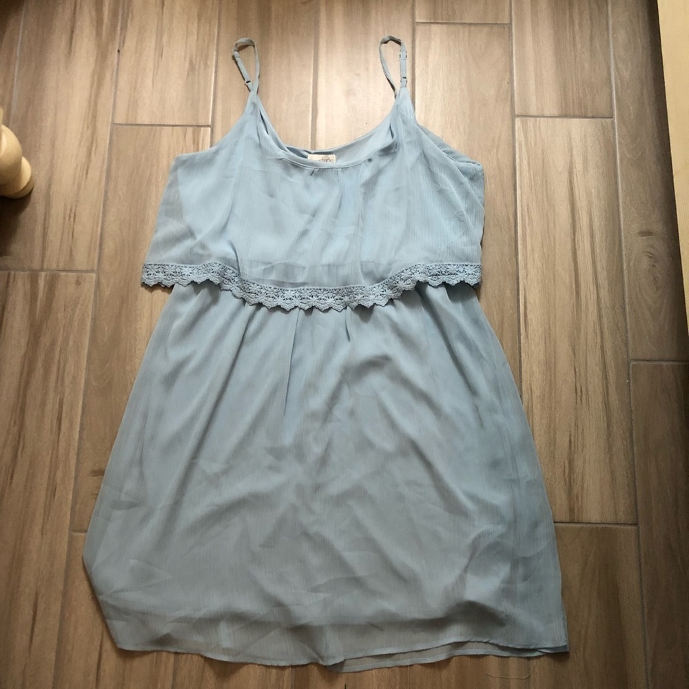 Charming Charlie light baby blue dress